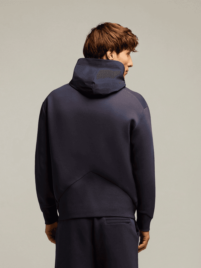 MACRON felpa lancy uomo navy blue - 3