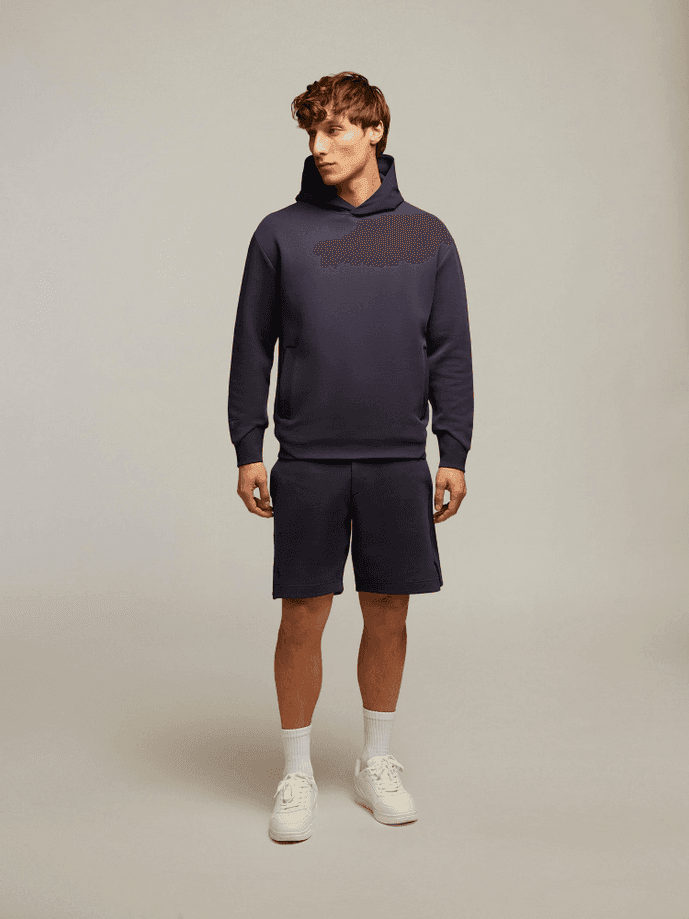 MACRON felpa lancy uomo navy blue - 4