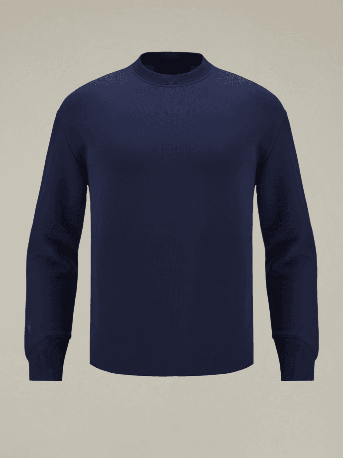 MACRON felpa frenz uomo navy blue - 6