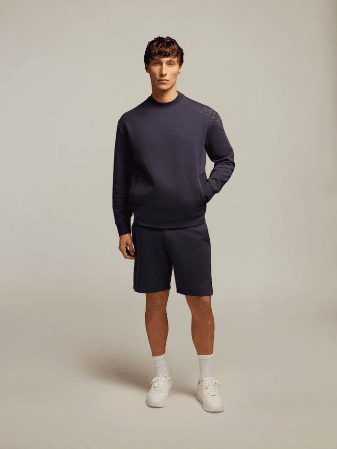 MACRON felpa frenz uomo navy blue - 4