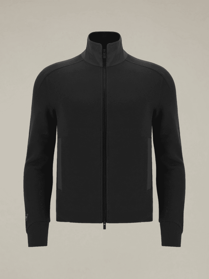 MACRON felpa tommy uomo nero - 6