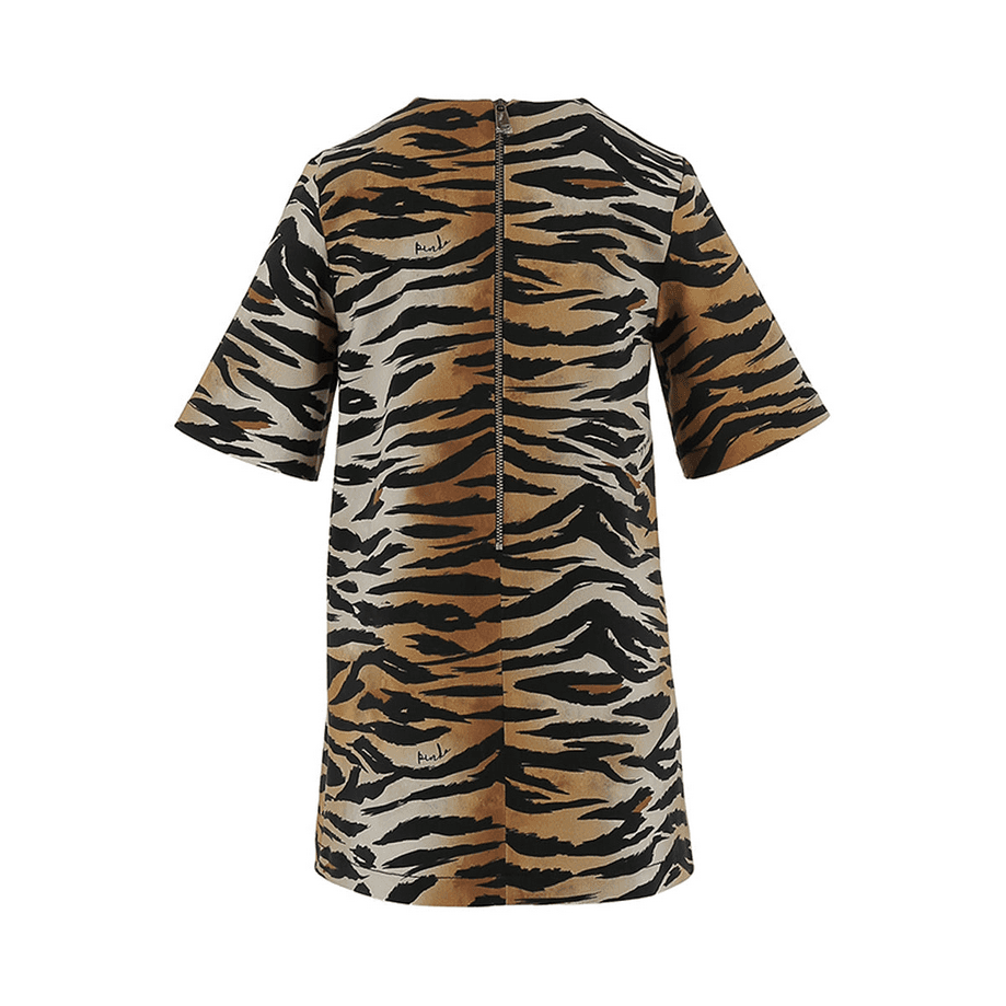 Pinko abito leopardato bambina - 2