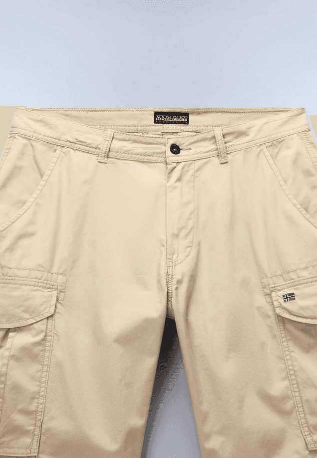NAPAPIJRI bermuda noto uomo beige - 2