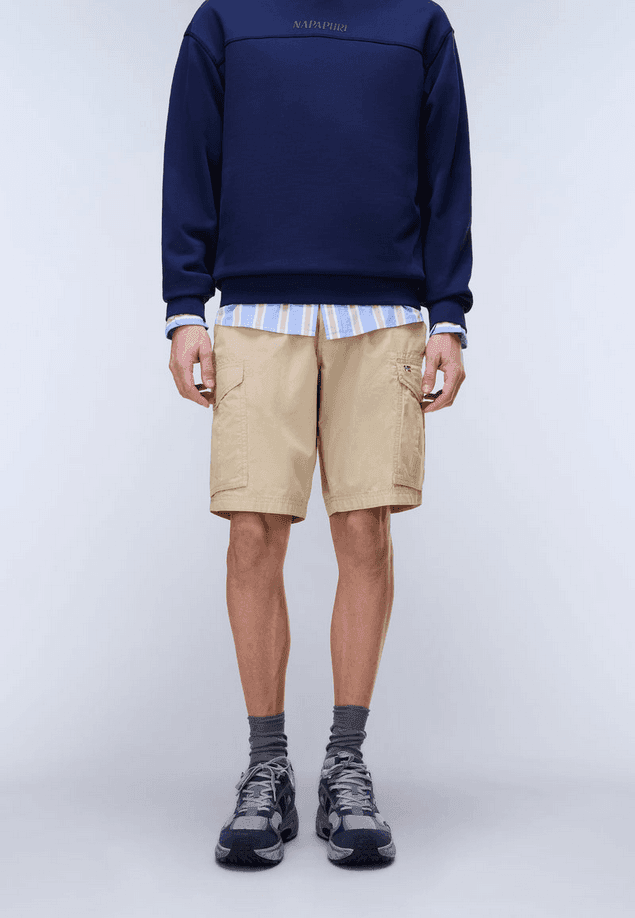 NAPAPIJRI bermuda noto uomo beige - 6