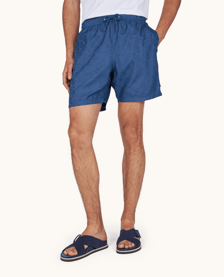 Paul&amp;Shark costume portofino con stampe uomo bluette - 5