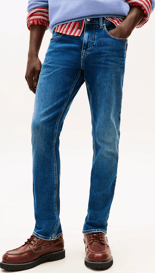 Tommy Hilfiger jeans scanton uomo denim dark - 2