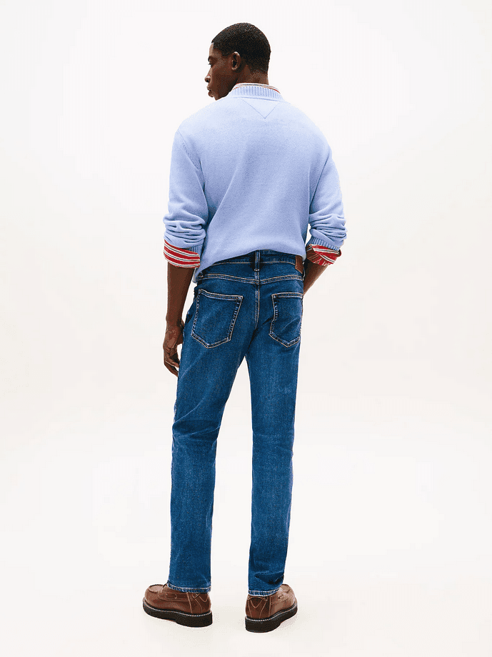Tommy Hilfiger jeans scanton uomo denim dark - 4