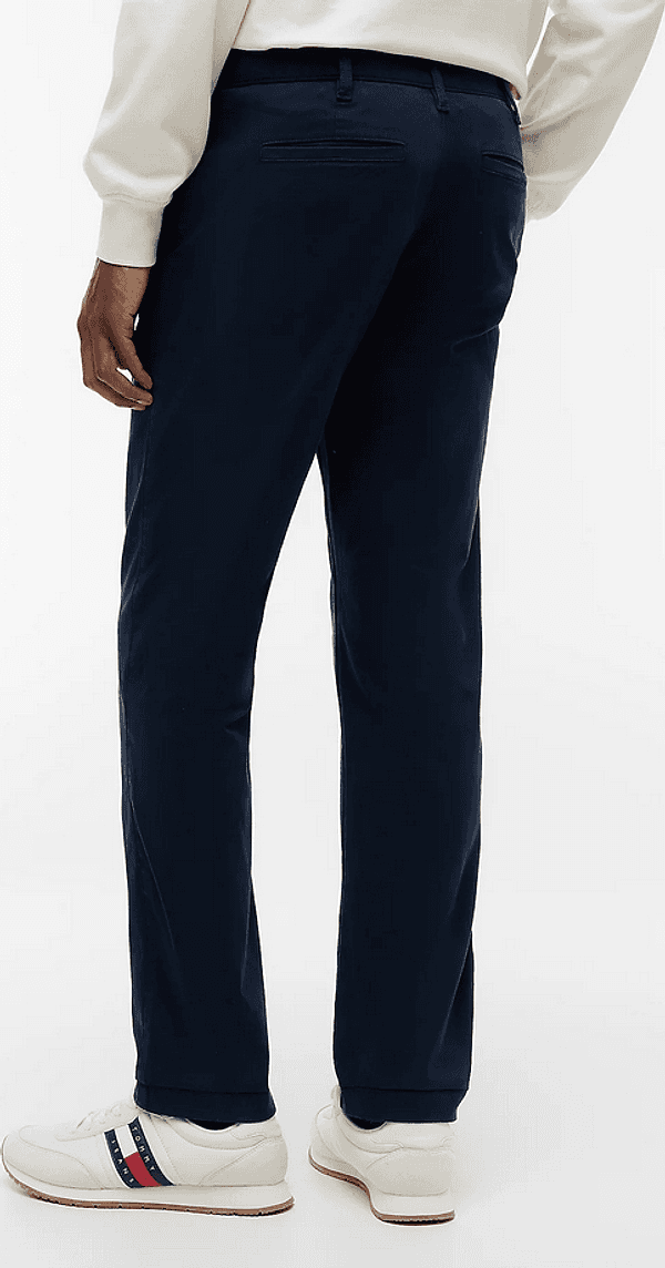 Tommy Hilfiger pantalone chino uomo dark blue - 3