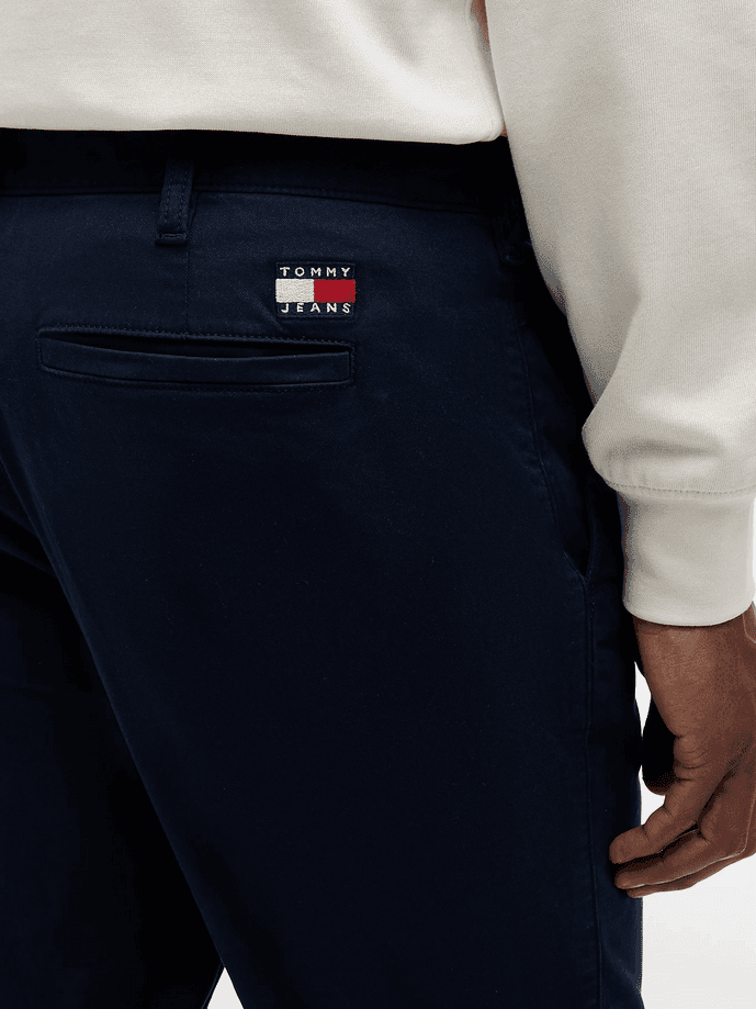 Tommy Hilfiger pantalone chino uomo dark blue - 4