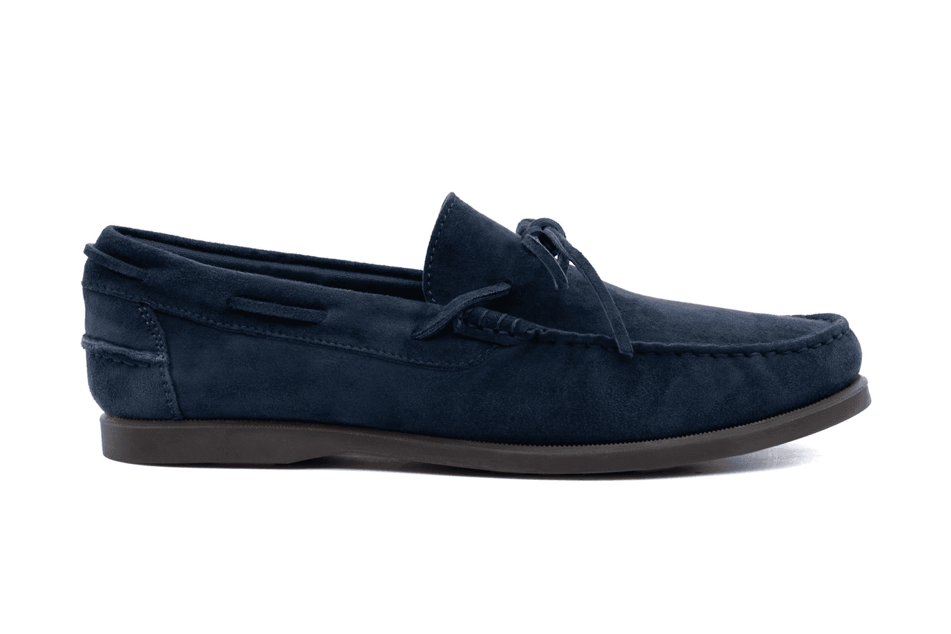 ANTICA CUOIERIA mocassino da barca amalfi uomo blu - 4