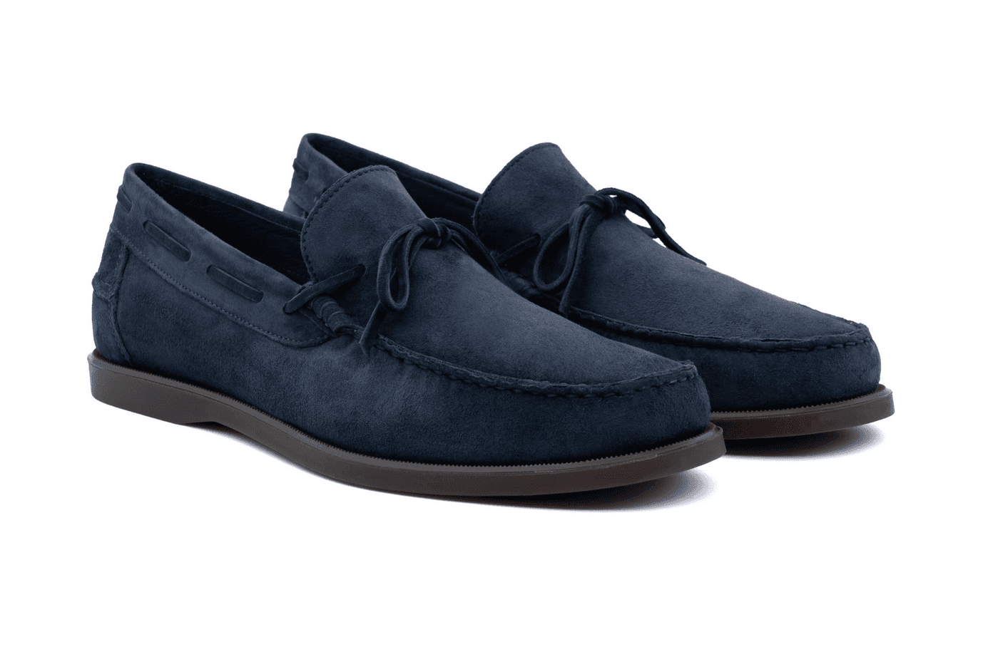ANTICA CUOIERIA mocassino da barca amalfi uomo blu - 2