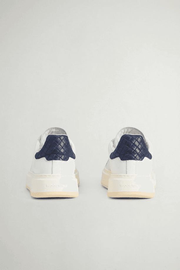 Woolrich scarpe arrow uomo bianco-blu - 3