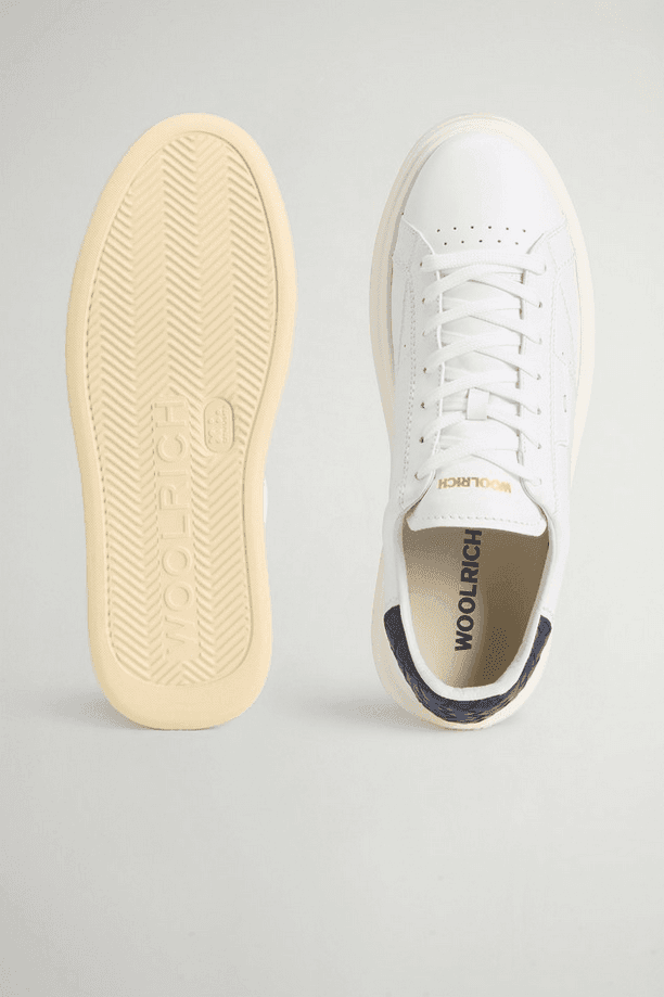 Woolrich scarpe arrow uomo bianco-blu - 4
