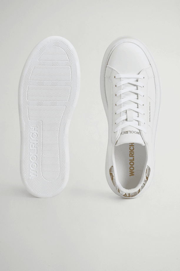 Woolrich scape chunky donna bianco-sabbia - 4