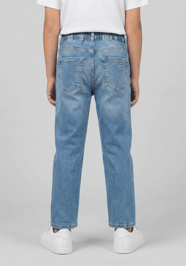 ANTONY MORATO KIDS jeans liam bambino denim chiaro - 4