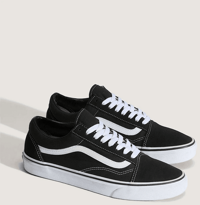 VANS scarpe old skool uomo nero-bianco - 2