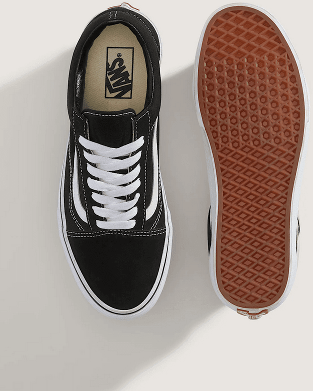 VANS scarpe old skool uomo nero-bianco - 3