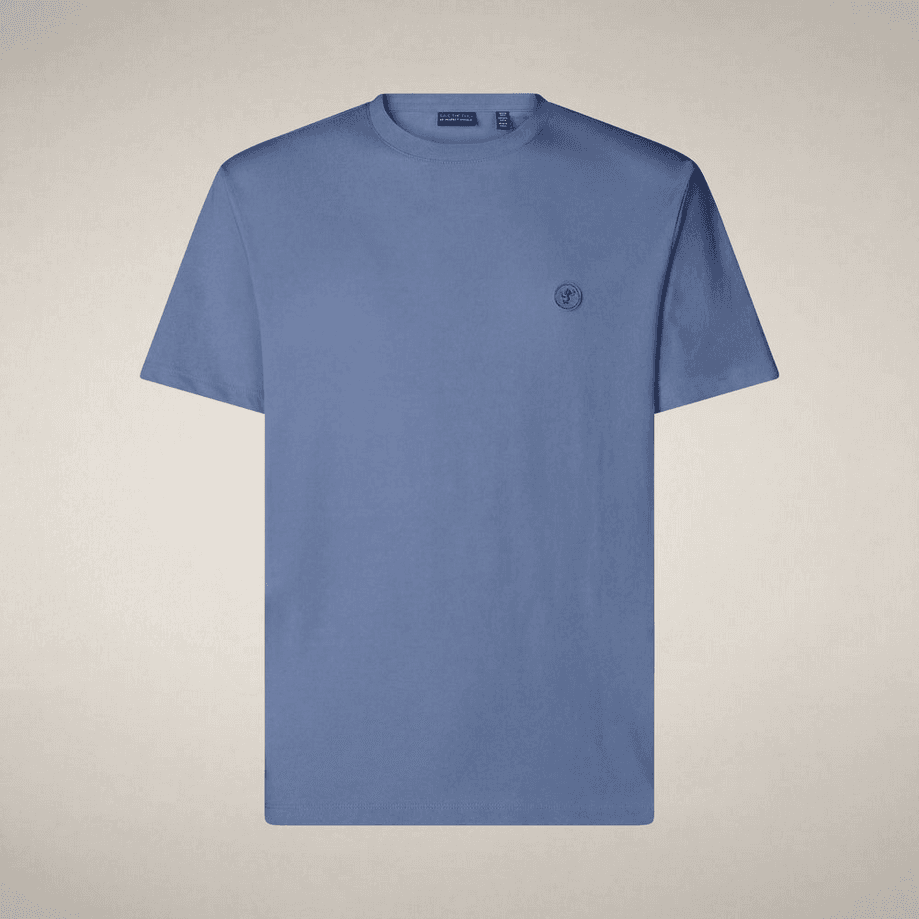 SAVE THE DUCK t-shirt uomo blu - 5
