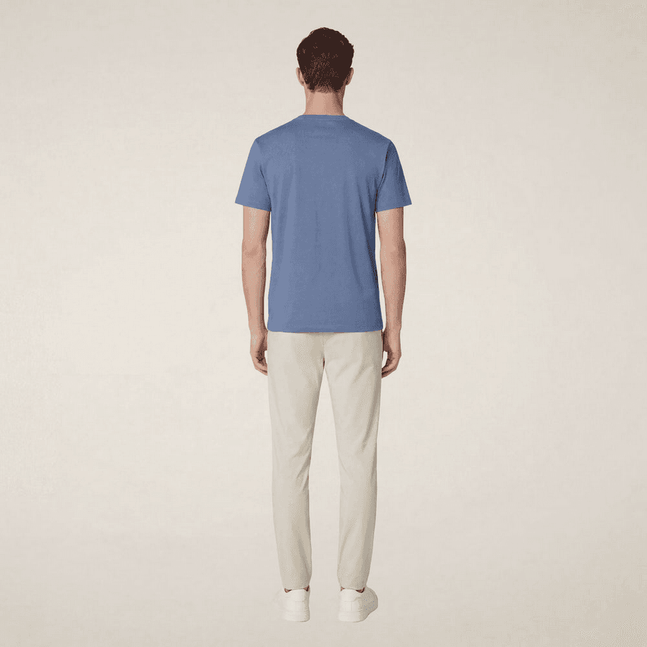 SAVE THE DUCK t-shirt uomo blu - 4