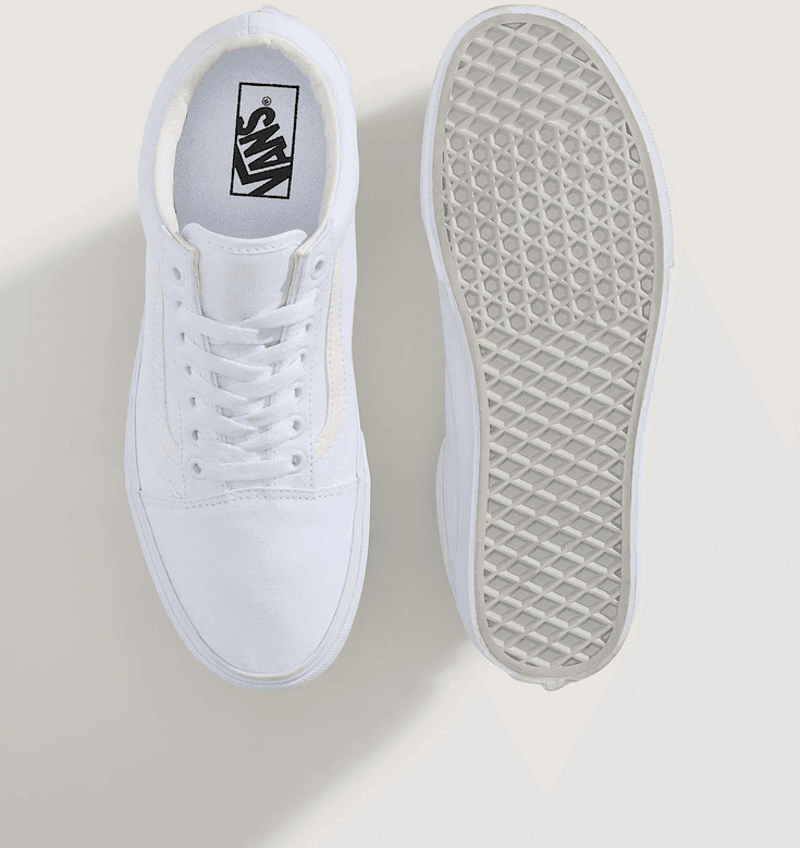 VANS scape old skool uomo bianco - 4