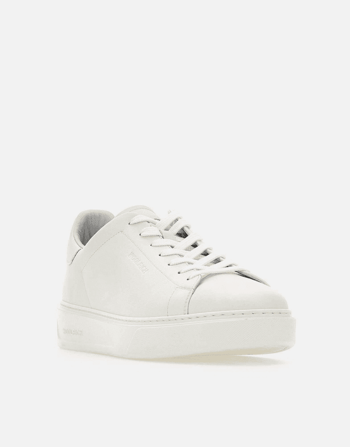 Woolrich scarpe classic court uomo bianco - 2