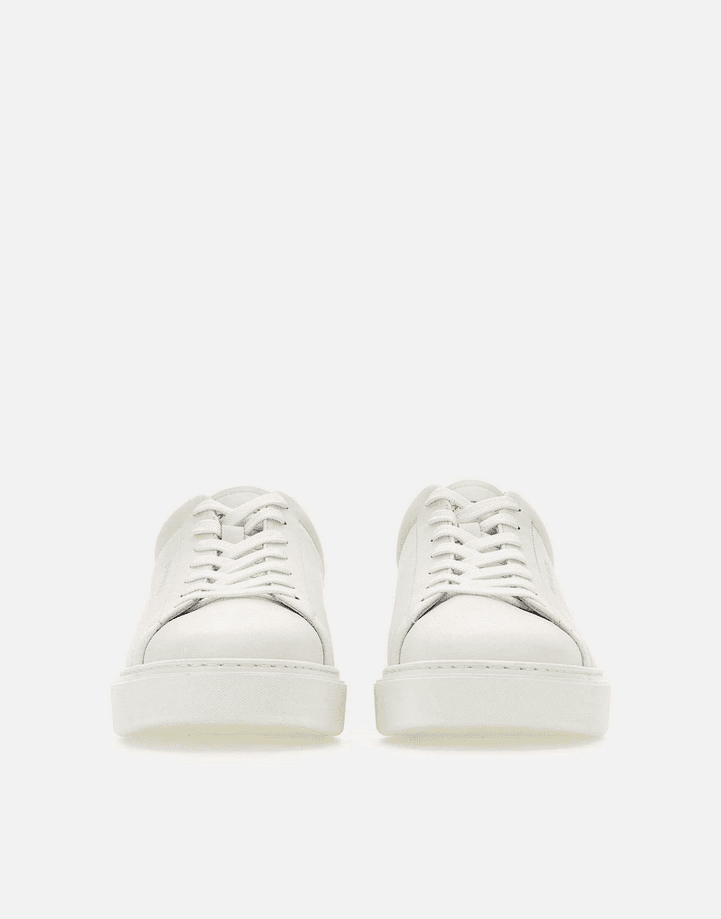 Woolrich scarpe classic court uomo bianco - 4