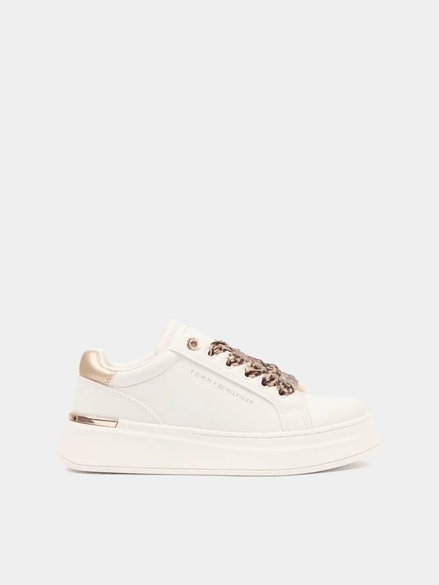TOMMY HILFIGER KIDS scarpe bambina bianco-platino - 5