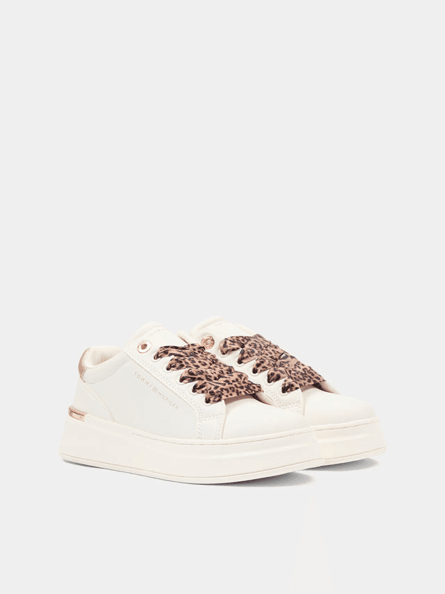 TOMMY HILFIGER KIDS scarpe bambina bianco-platino - 2