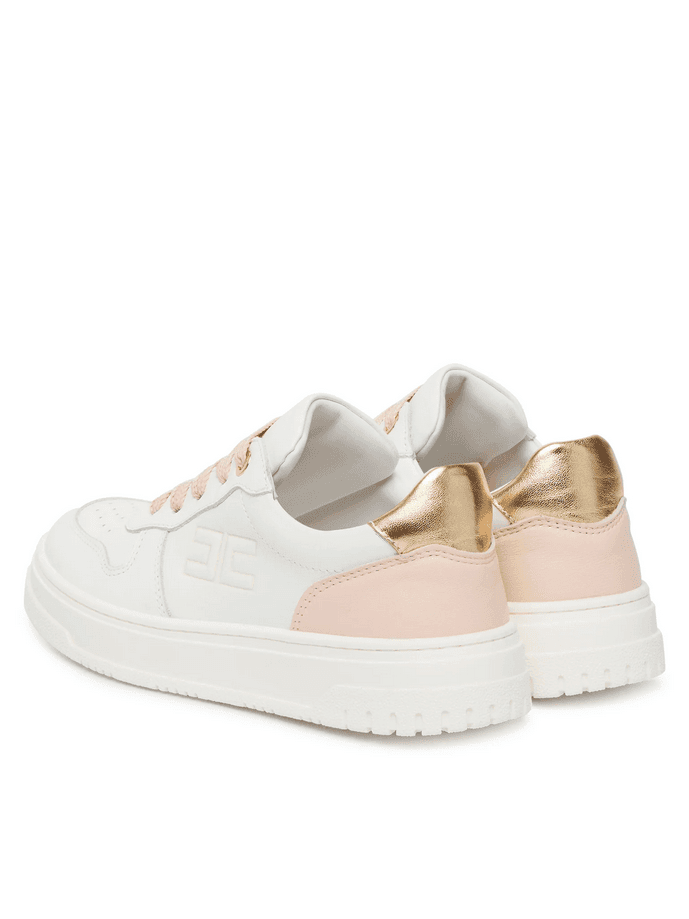 ELISABETTA FRANCHI scarpa bambina bianco-rosa - 5