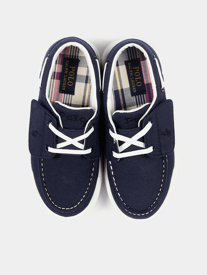 Ralph Lauren mocassino bambino navy blue - 3