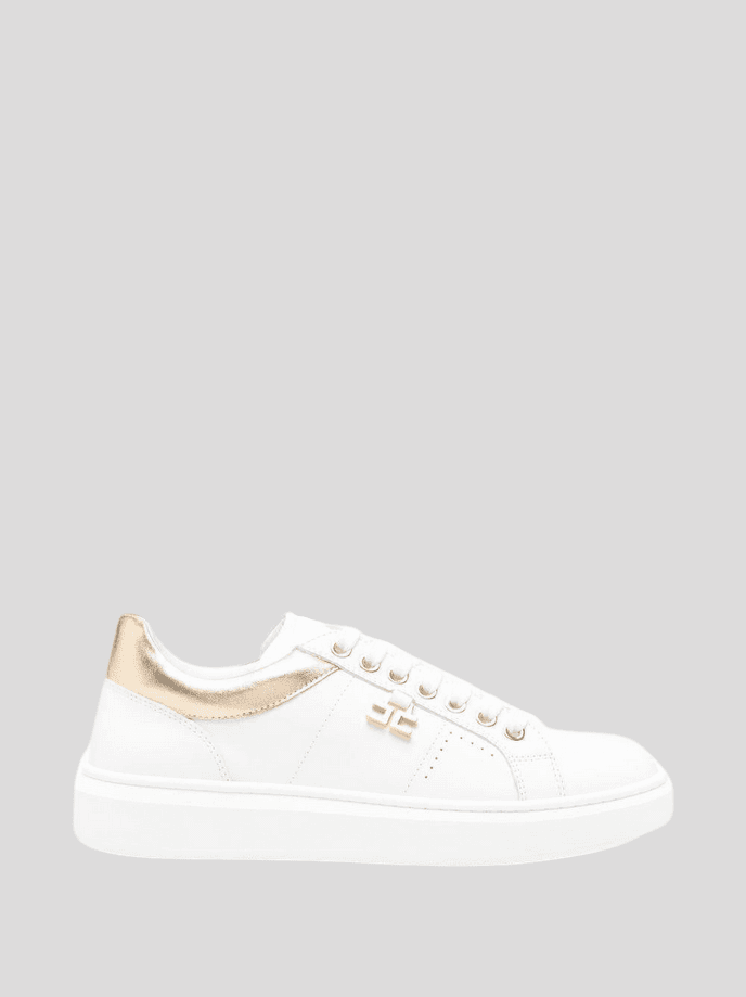 ELISABETTA FRANCHI scarpe bambina bianco-oro - 5