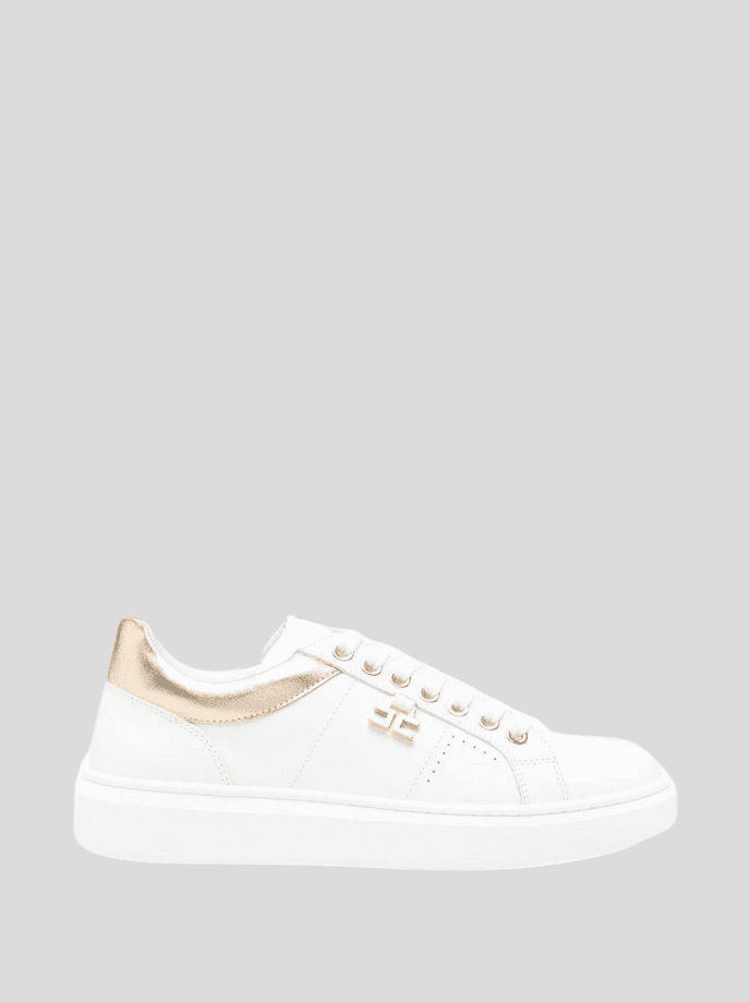 ELISABETTA FRANCHI scarpe bambina bianco-oro - 5