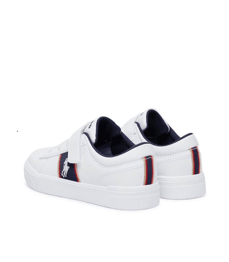 Ralph Lauren scarpe bambino bianco-blu - 4