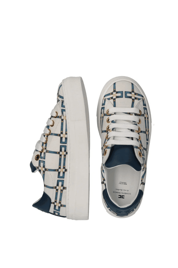 ELISABETTA FRANCHI scarpe bambina burro-blu - 4