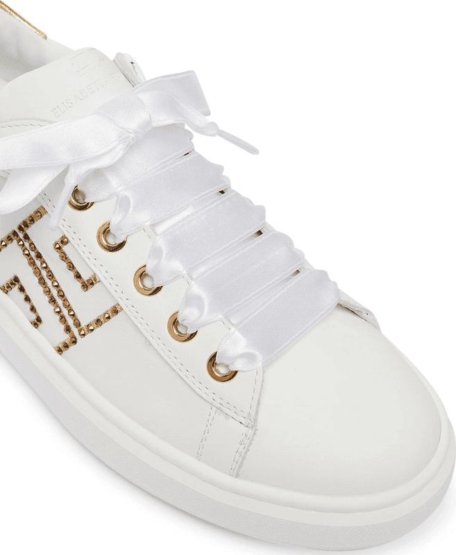 ELISABETTA FRANCHI scarpe bambina bianco-oro - 3