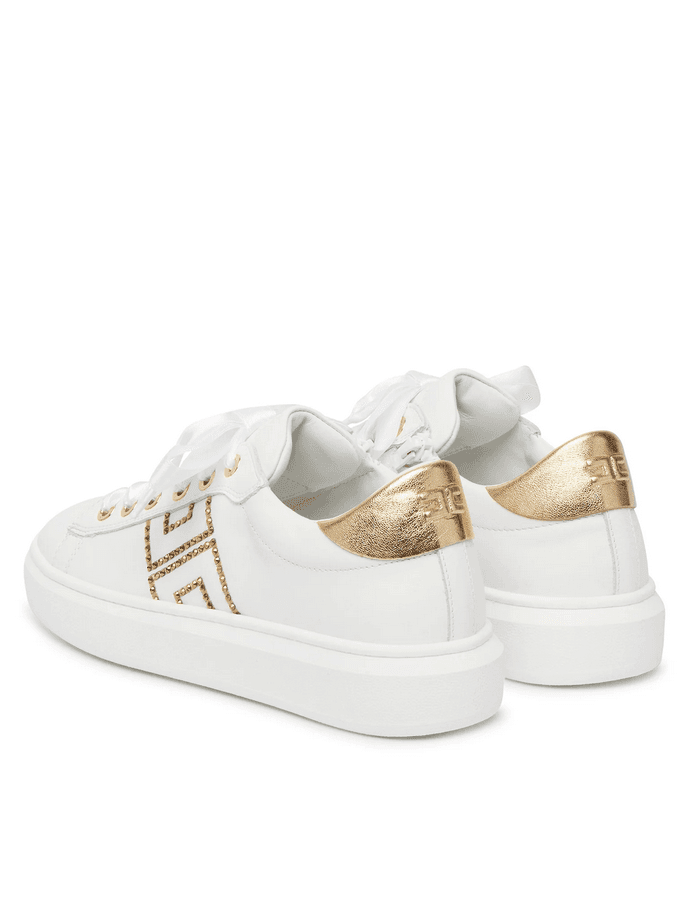 ELISABETTA FRANCHI scarpe bambina bianco-oro - 5