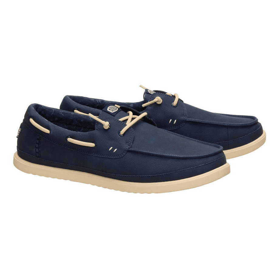 HEY DUDE scarpe harbor lo classic uomo navy blue - 2