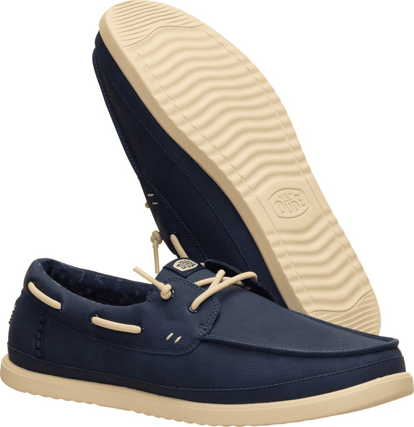 HEY DUDE scarpe harbor lo classic uomo navy blue - 3