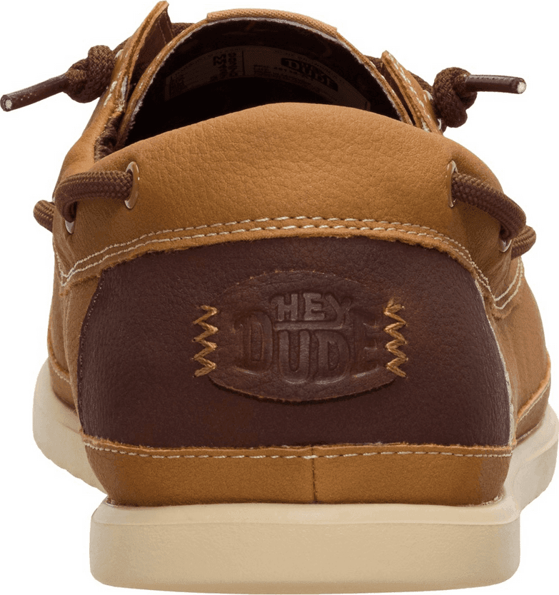 HEY DUDE scarpe harbor lo classic uomo brown - 5