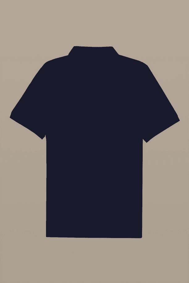 Refrigue polo con patch uomo navy blue - 2