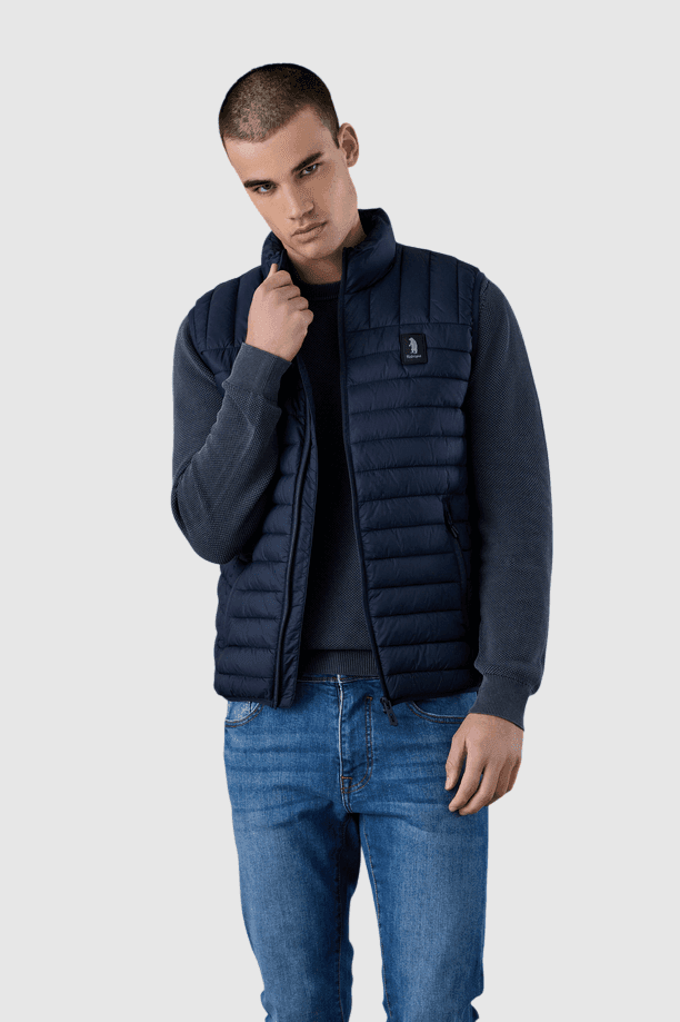 Refrigue gilet uomo navy blue - 3