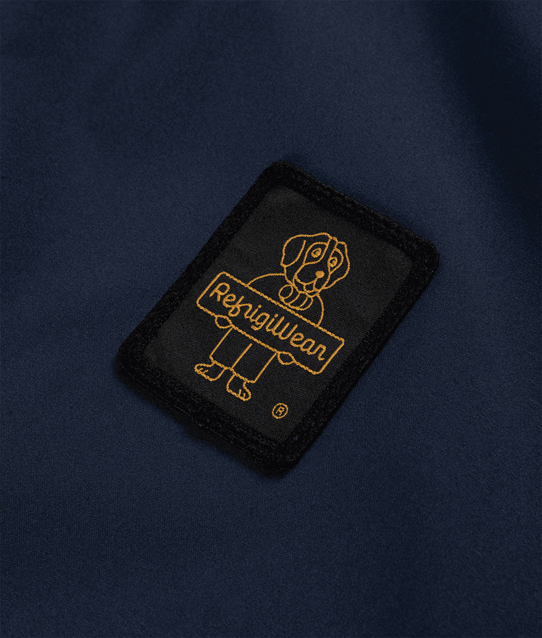 REFRIGIWEAR gilet eric vest uomo navy blazer - 5