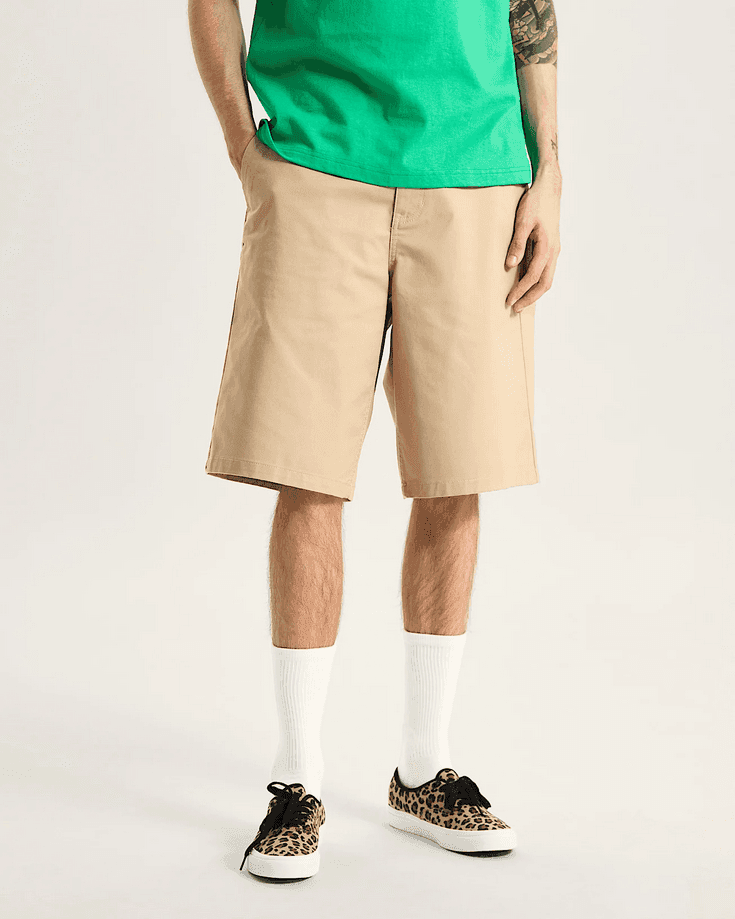 VANS shorts authentic chino uomo beige - 2