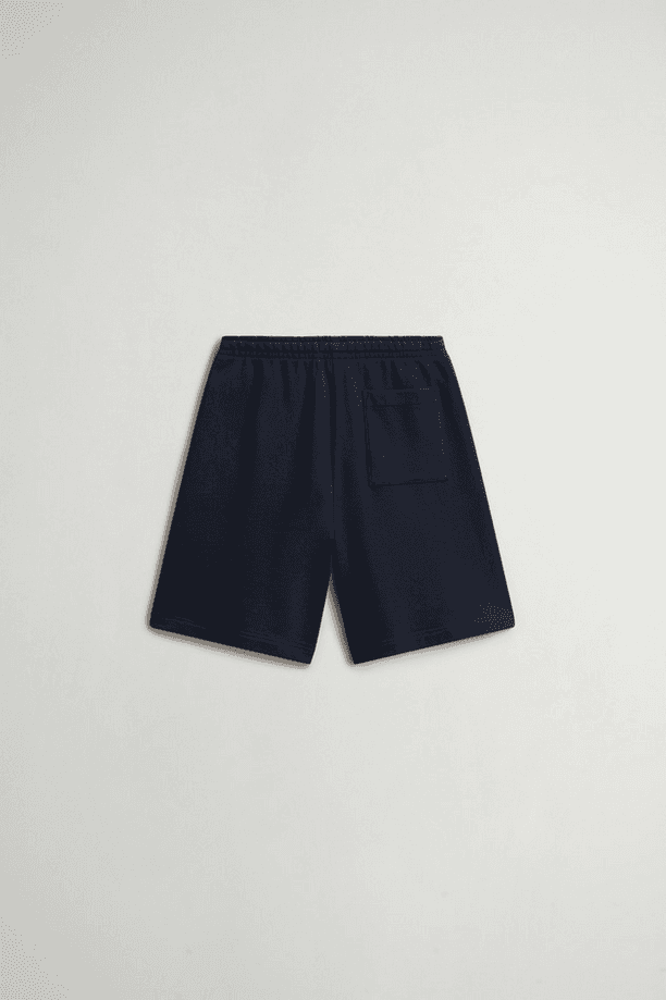 Woolrich shorts logo basket bambino blue - 2