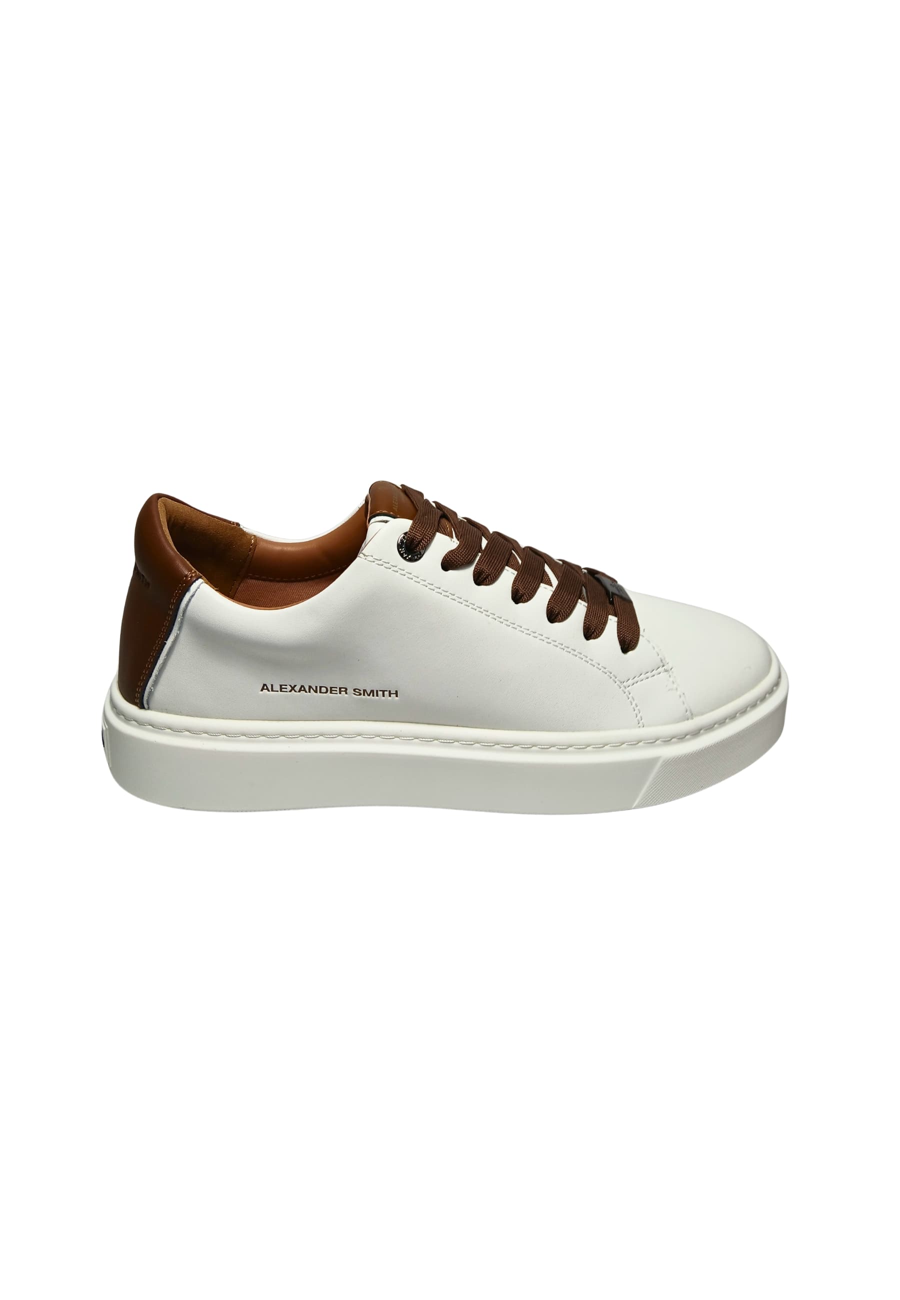 ALEXANDER SMITH albbldm-9010-wdn Alexander Smith Uomo Pelle Bianco - 6