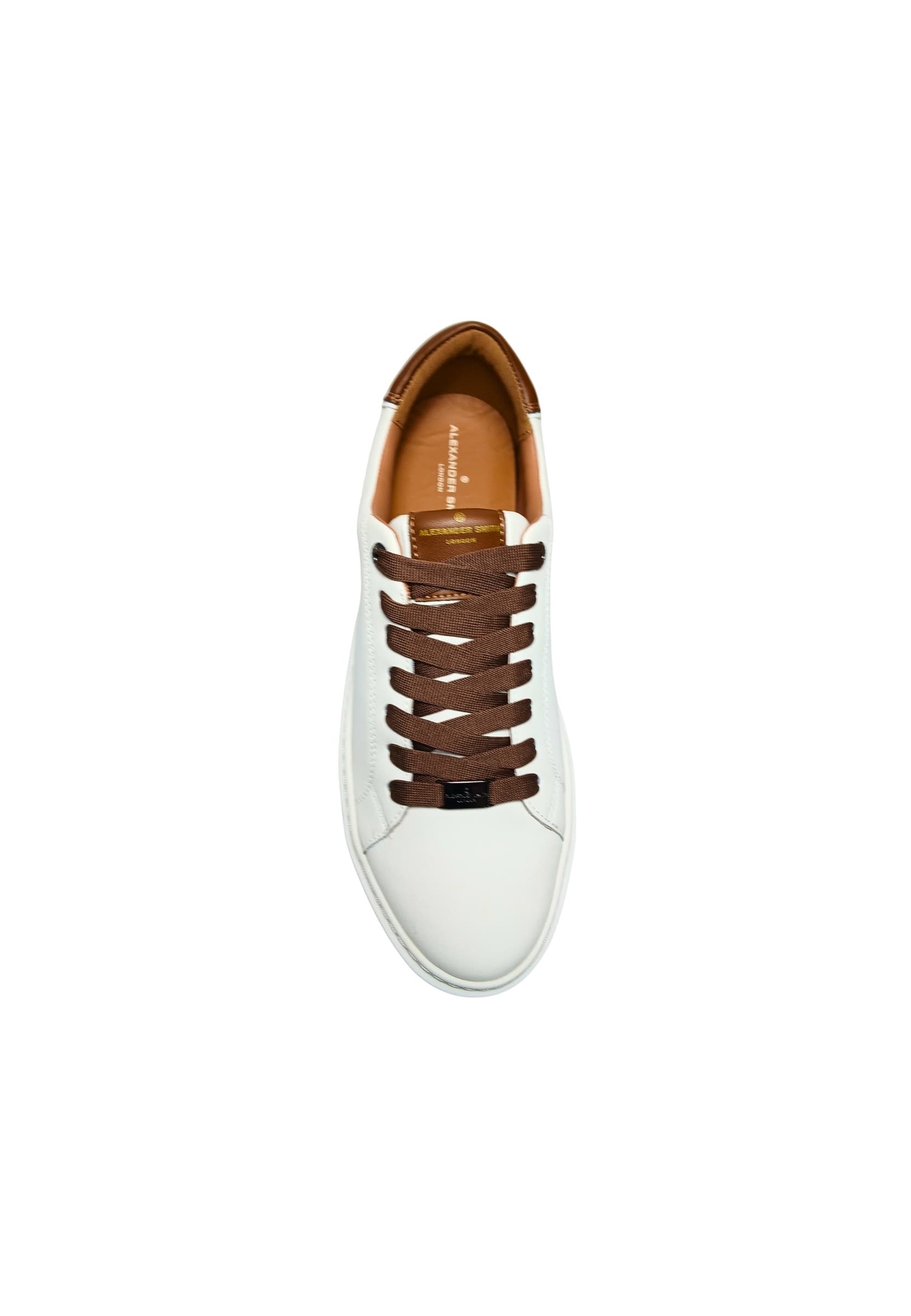 ALEXANDER SMITH albbldm-9010-wdn Alexander Smith Uomo Pelle Bianco - 3