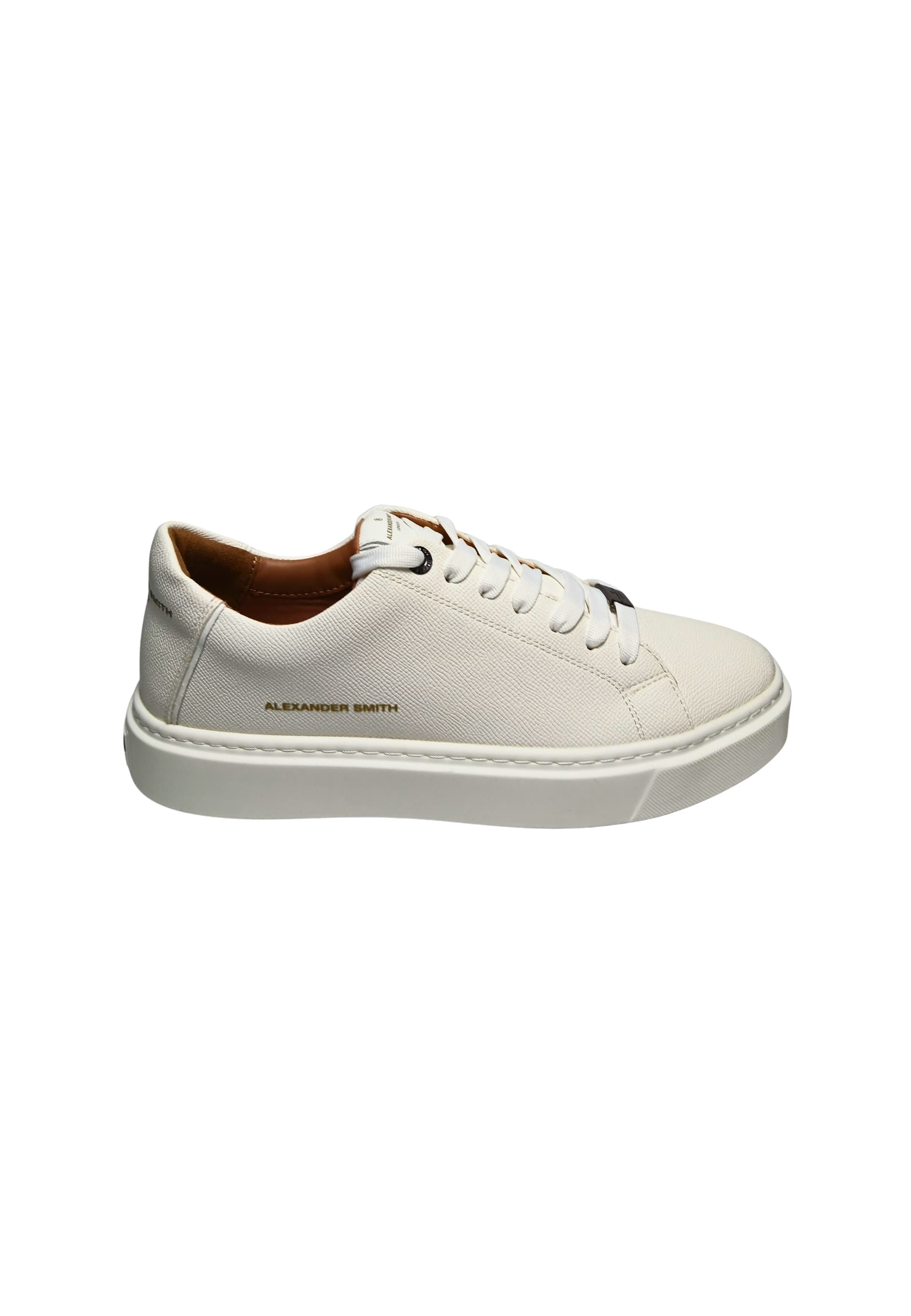 ALEXANDER SMITH albbldm-9065-twt Alexander Smith Uomo Pelle Bianco - 6