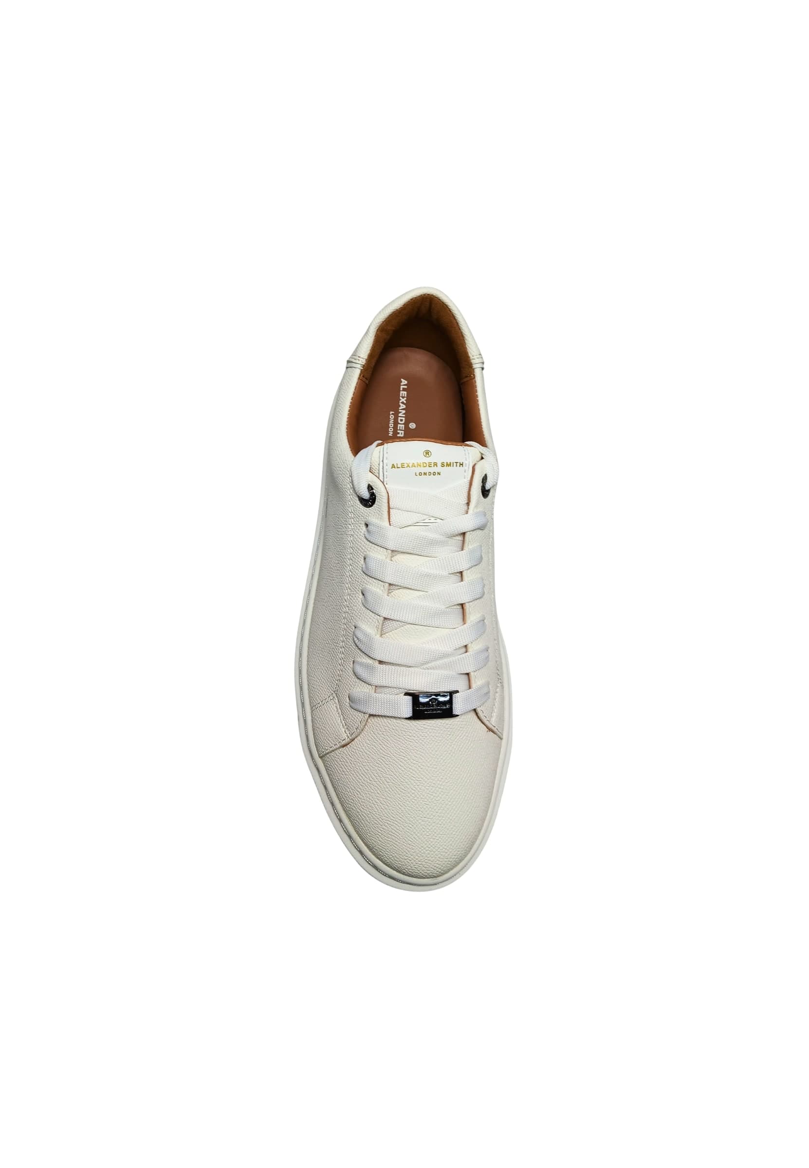 ALEXANDER SMITH albbldm-9065-twt Alexander Smith Uomo Pelle Bianco - 3