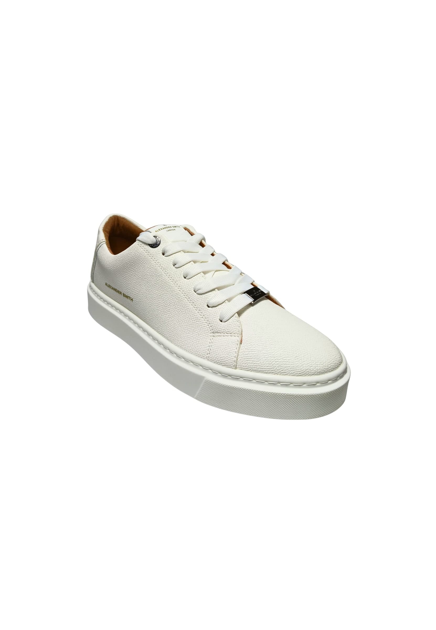 ALEXANDER SMITH albbldm-9065-twt Alexander Smith Uomo Pelle Bianco - 5