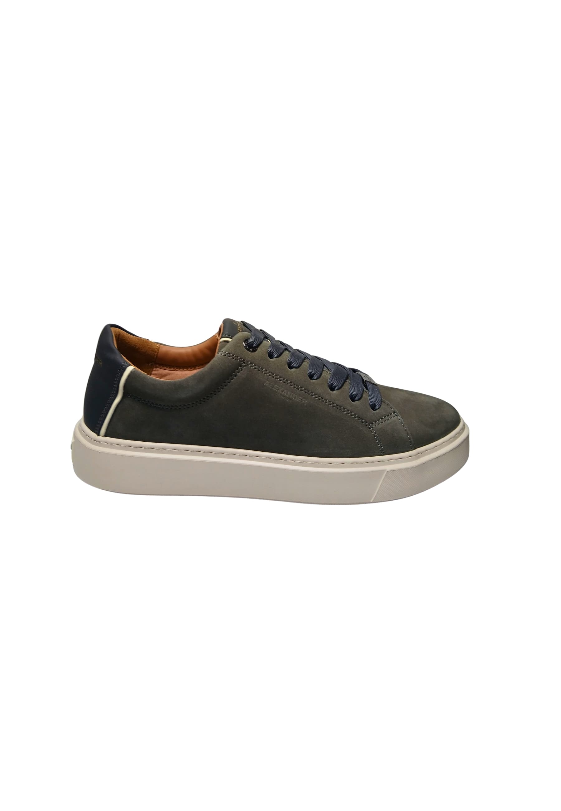 ALEXANDER SMITH albcldm-9003-dgy Alexander Smith Uomo Pelle Grigio - 6